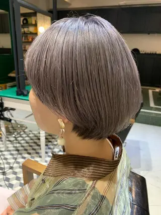 ショート カラー &SONS 小林亨のヘアスタイル