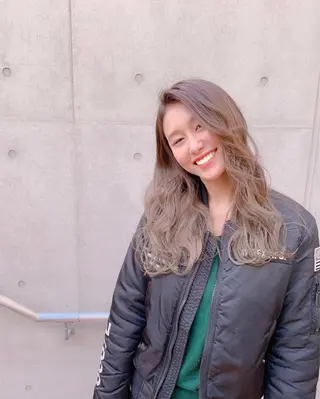 ロング カラー box mico. mutsumiのヘアスタイル