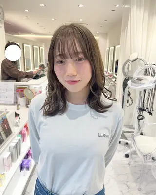 ミディアム ParveMix / 山本 玲南🫧🪽のヘアスタイル