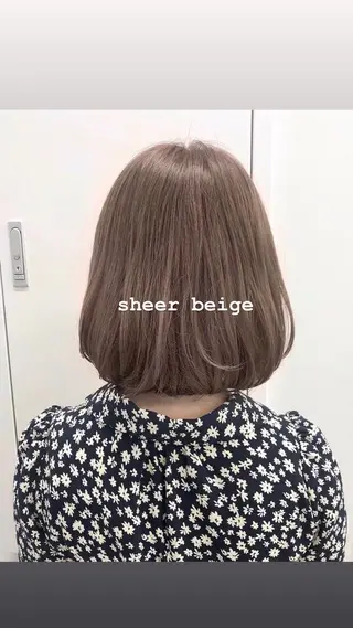 ショート カラー 坂口 功一郎のヘアスタイル