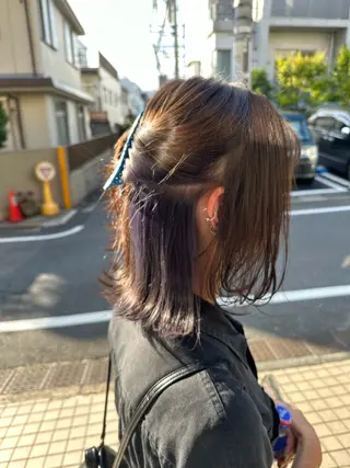 ミディアム 【美髪矯正 /髪質改善】RINのヘアスタイル