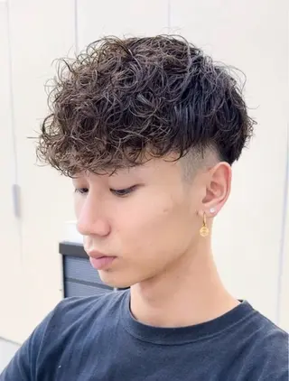 パーマ メンズ メンズ特化⚡️三村 彰吾⚡️カットパーマのヘアスタイル