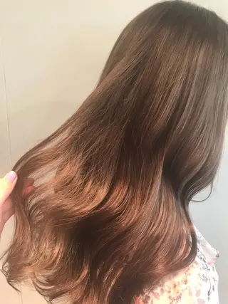 ロング カラー 烏丸韓国ヘア🇰🇷 ayaka🎀のヘアスタイル