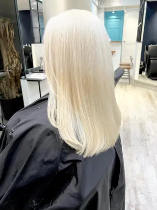 セミロング カラー パーマ ヘアアレンジ メンズ キッズ ネイル マツエク・マツパ アイブロウ ブリーチ　ハイトーン 特化🌈フジタハルキのヘアスタイル