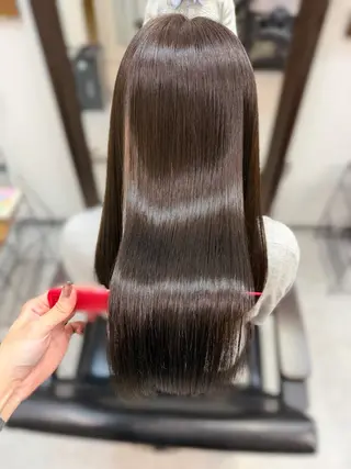 カラー たぴ。ぱつっとボブ/ つや髪🍒髪質改善のヘアスタイル