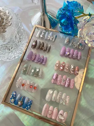 ネイル CREVIO小美玉店 店長RIRIのネイルデザイン