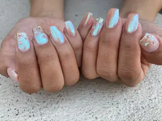 ミディアム ネイル ✴︎ Delightのネイルデザイン