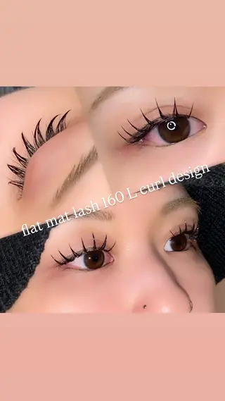 マツエク・マツパ Hazuki .のマツエク・マツパデザイン