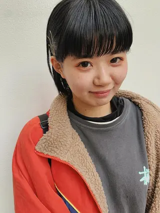 ショート 丹羽大喜 縮毛矯正/美髪矯正のヘアスタイル