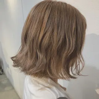 ショート カラー cherir髪質改善 パーソナルカラー診断のヘアスタイル