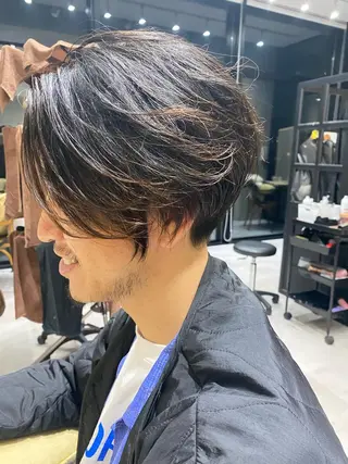 ミディアム メンズ 似合う髪型が 分からない方へのヘアスタイル