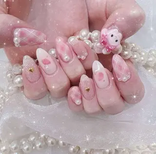 ネイル Lee Nails チップ長さだし専門店のネイルデザイン