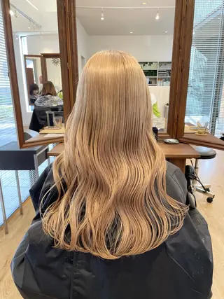 ミディアム カラー ブリーチ👩🦳/ ✂︎MANAMIのヘアスタイル