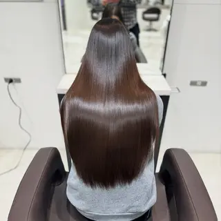 ロング 白髪ぼかし/髪質 改善/KOMORIのヘアスタイル
