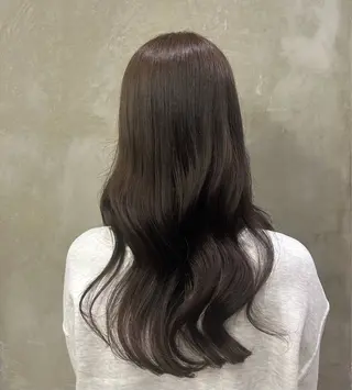 ロング カラー 🌼髪質改善/透明感 艶髪タケドミのヘアスタイル