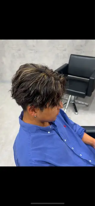 カラー メンズ特化パーマ &カラー🔥小倉大和のヘアスタイル