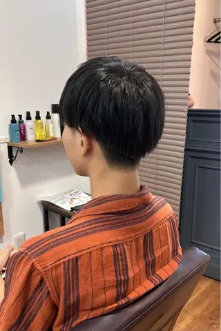 ショート メンズ 原田 歩実のヘアスタイル