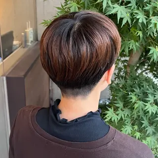 ショート 遠藤 朱郁のヘアスタイル