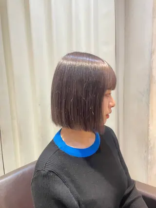 ショート カラー Lutia 新宿 髪質改善/アカリ🎀のヘアスタイル