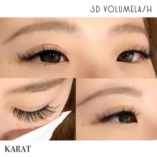 マツエク・マツパ ★KAEDE★伊勢崎 【KARAT】のマツエク・マツパデザイン