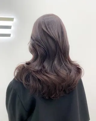 ロング カラー 大人っぽ韓国レディ レイヤー🤍渋谷のヘアスタイル