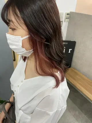 ミディアム カラー パーマ ヘアアレンジ メンズ キッズ ネイル マツエク・マツパ メンズ特化 しゅうへいのヘアスタイル