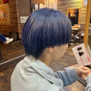 ショート カラー メンズ ツイスパ/メンズ特化 🦋𝑺𝑶𝑵𝑬のヘアスタイル