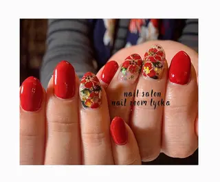 ネイル ﾈｲﾙﾙｰﾑﾘｯｶ 𝐦𝐚𝐲𝐮のネイルデザイン