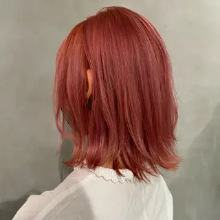 ミディアム カラー 【髪質改善】 梅田　聡のヘアスタイル