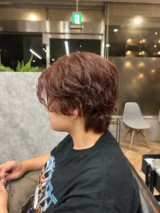 パーマ 🎠🤍minami ブリーチ🤍🎠のヘアスタイル