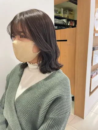 ミディアム 🪴酒井 可南子🪴のヘアスタイル