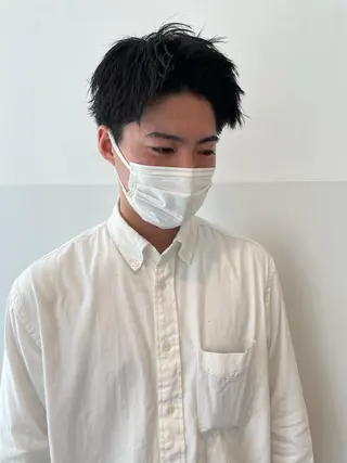 ショート カラー パーマ ヘアアレンジ メンズ キッズ ネイル マツエク・マツパ アイブロウ メンズ特化 しゅうへいのヘアスタイル