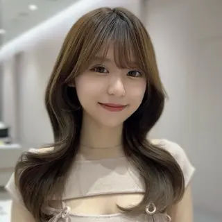 セミロング 赤羽今日子/レイヤー /盛れる顔まわりのヘアスタイル