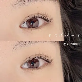 マツエク・マツパ 西野 衣織のヘアスタイル