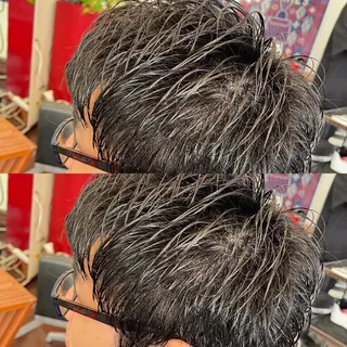 ショート メンズ 堀江/レイヤーカット /髪質改善のヘアスタイル