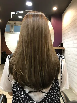 ロング カラー senses ミヤコのヘアスタイル