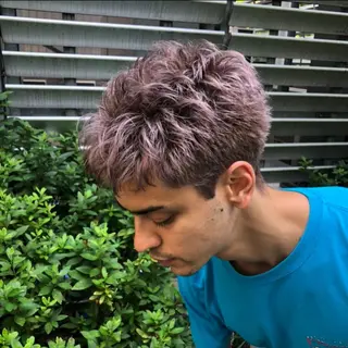 ショート カラー メンズ メンズカット オカムラリョウのヘアスタイル