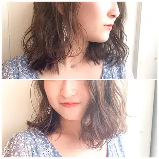 ミディアム ショート✨ボブ✨代表 新田見美仁のヘアスタイル