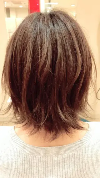 ショート 斎藤 彩香のヘアスタイル