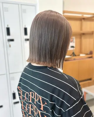 ショート カラー ヘアアレンジ パーマ/暖色/ボブ イワタテ🇰🇷のヘアスタイル