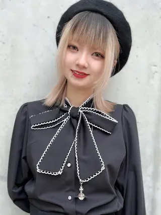 ミディアム カラー moana surfriderのヘアスタイル