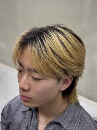 ショート パーマ メンズ GRANDEUR ryuのヘアスタイル