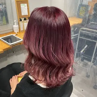セミロング カラー 🦋ハイトーンボブ ショート🦋トシキのヘアスタイル