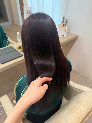 ロング カラー りん/ハイトーン💖 🌈髪質改善✨️浜松のヘアスタイル
