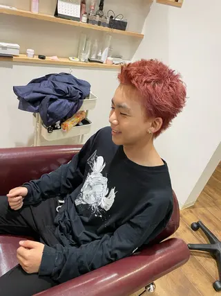 カラー メンズ 園田 一喜のヘアスタイル