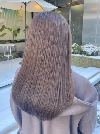 ロング カラー 🇺🇸✂️🍟 こんあゆみのヘアスタイル