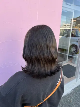 ミディアム カラー 【史上最高】口コミ No.1/ナツキのヘアスタイル