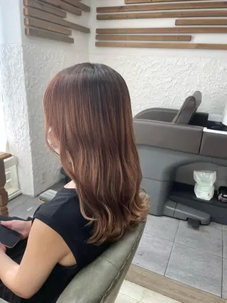 セミロング 大人ガーリー🕊 Lewinはるのヘアスタイル