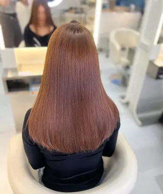 セミロング カラー asterisk ななかのヘアスタイル