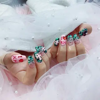 ネイル パーツ全部¥110 サロンミミのネイルデザイン